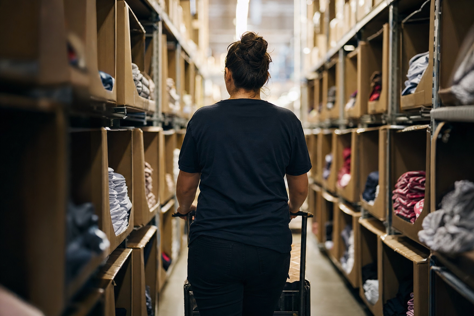 Setting Up Pick Zone Rules in a Mid-Market Apparel Warehouse
