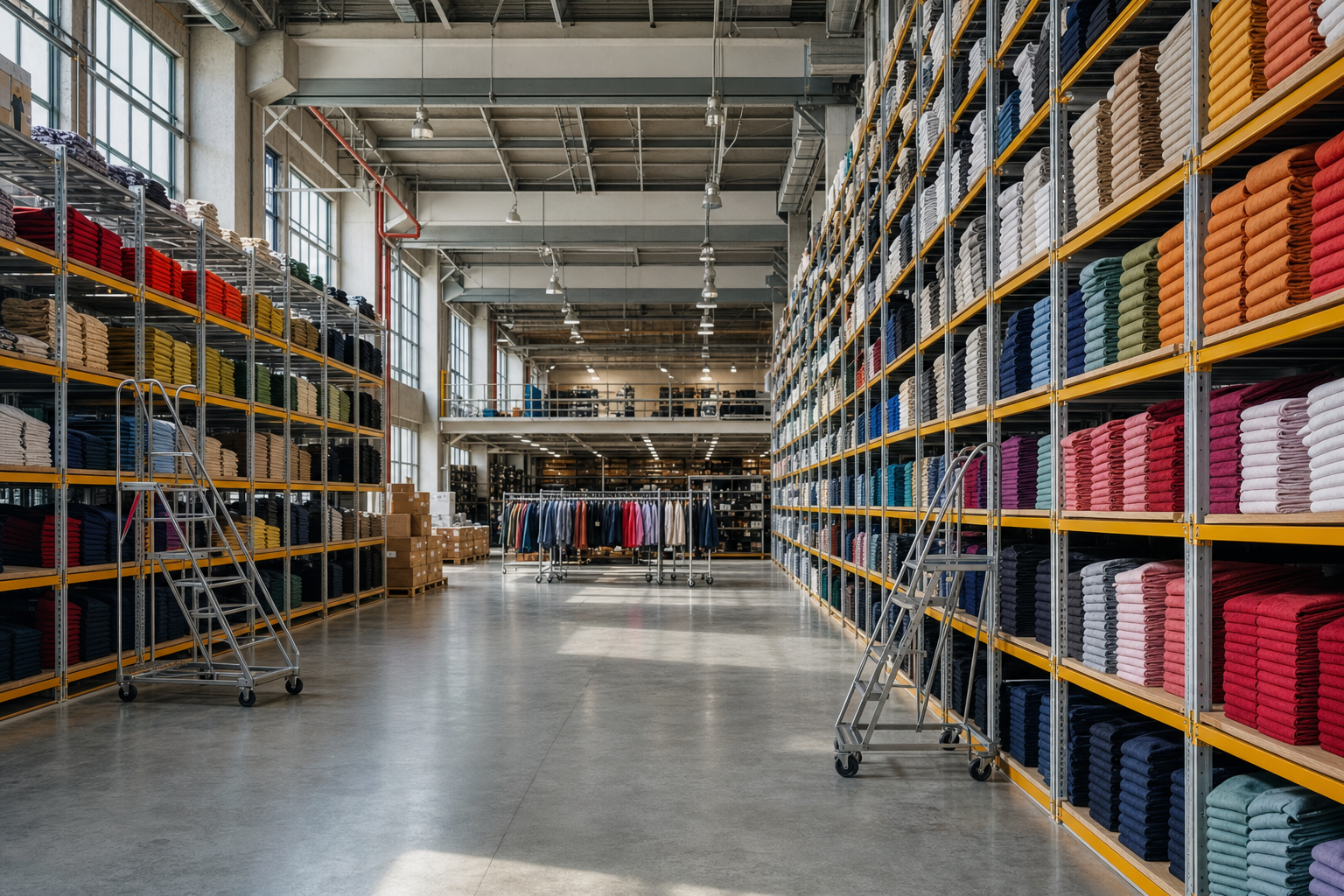 Warehouse slotting strategy for apparel brands running monthly drops