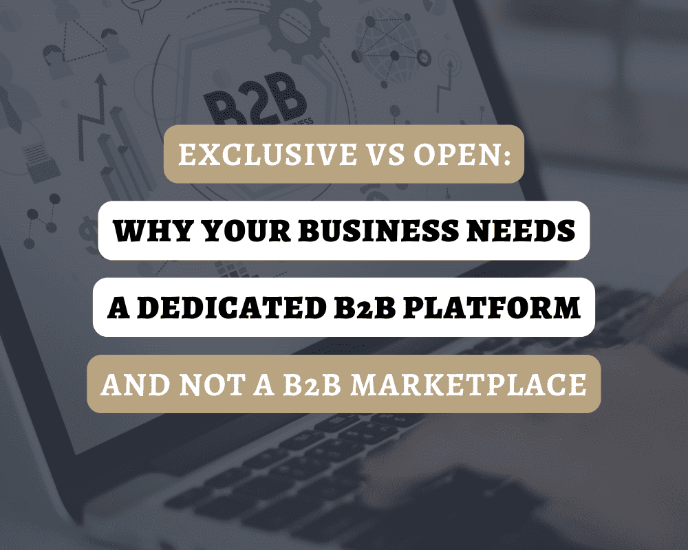 B2B Platform vs B2B Marketplace: Why Dedicated Wholesale Infrastructure Wins for Apparel