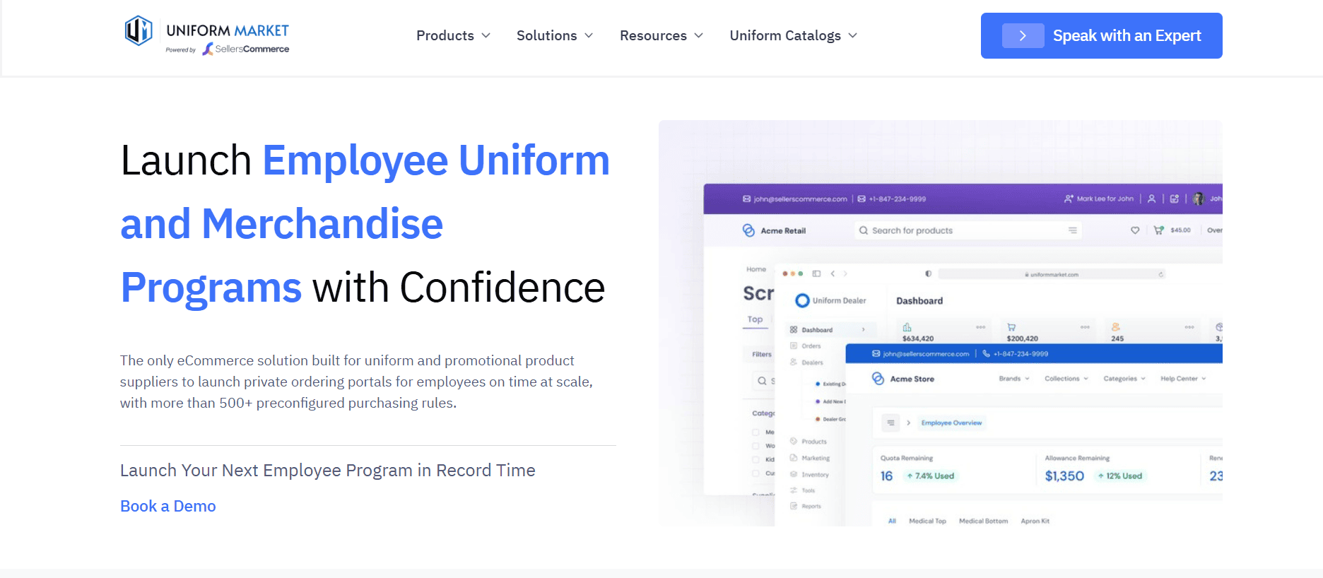 Uniform Market ERP